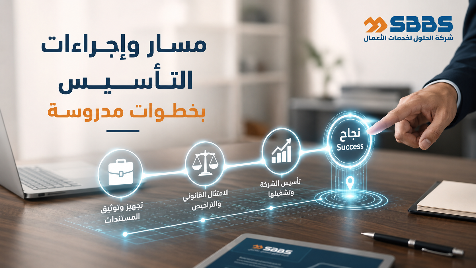 مسار وإجراءات التأسيس واستخراج التراخيص (خطوات مدروسة وبلا تعقيد)